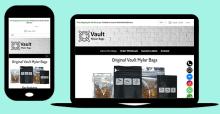 Drupal website - Drupal Commerce website for Vault Mylar Bags