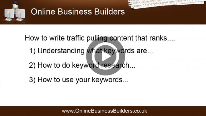 How to write traffic pulling content that ranks using your Drupal website video